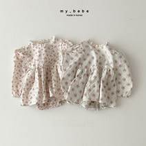 23봄 마이베베 플라워원피스슈트