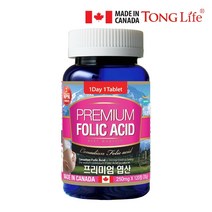 Canada 캐나다정품 통라이프 프리미엄 엽산400- 4개월분-1병, 상세설명 참조, 없음