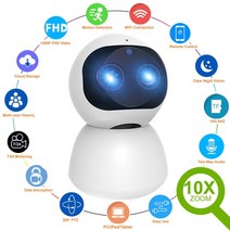 실외cctv 가정용 cctv cctv 실외cctv세트hd 1080p 실내 와이파이 카메라 스마트 홈 보안 감시 ip 카메라 cctv 360 ptz 10x 줌 아기 애완 동물 캠, 카메라와 32g 카드, 나는 플러그