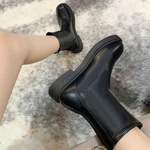 (베세토상점)여성 캐주얼 패션 하이틴룩 10대 졸업식 코디 부츠 9987ea