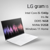 LG전자 2023 그램15 15ZD90R-GX56K *사은품 증정*, WIN11 Home, 16GB, 512GB, 코어i5, 스노우 화이트