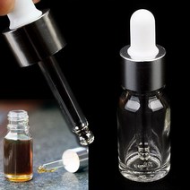 스포이드 유리공병 10ml 에센스 앰플 오일 화장품소분, 20개