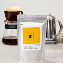 9대1커피 300g 케냐AA 예가체프 과테말라 니카라과 디카페인 스페셜티 커피 원두, 케냐 AA 마이크로랏(300g), 원두(홀빈)