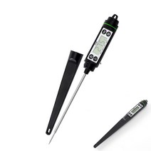 탐침온도계 블랙 요리용온도계 온도계 온도계측기