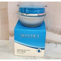 시크릿화장품 인텐시브 모이스처 나이트 크림 50ml 사해소금 밤전용 영양공급 피부수분 장벽강화