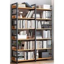 수납 책장 인테리어 북타워 틈새책장 보관함 꾸미기, 화이트 6단 80CM