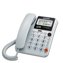 대우 유선 전화기 DT-7780 발신자 화이트