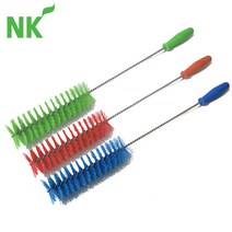 [식공구] 엔케이 배관청소솔 (6cm) / 배관 배수구 하수구 파이프 청소솔 주방용품 식품공장 업소용 HACCP, 파랑