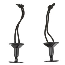 도착 2pcs 블랙 bodyboard 서핑 보드 끈 플러그 12cm 코드 문자열 플라스틱 안전 수상 스포츠 액세서리, 협력사