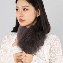 FM582 폭스퍼 사이드S 털목도리 퍼머플러 여우 폭스 털 목도리 머플러 넥워머 패션 천연 여우털