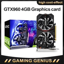 [해외]SZMZ 비디오 카드 NVIDIA VGA 카드 용 기존 GTX960 4GB 2GB 128Bit GDDR5 그래픽 Geforce GTX 960 카드 Dvi 비 GPU