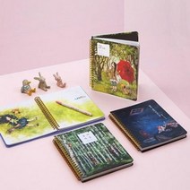 [에이치플러스몰] 숫자가 적혀 있는 만년 다이어리 스프린 수첩 플래너, 디자인:너와함께라면_품절