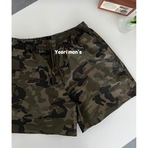 카모 밀리터리 숏팬츠