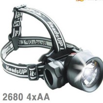 감성캠핑랜턴 헤드라이트 2680 4xAA 79lm