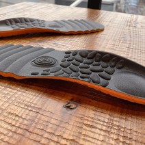 HEIGER 메모리폼 깔창 2켤레 세트 남성용(~290cm), 블랙