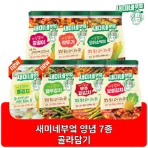 새미네부엌 김치양념 겉절이 오이소박이 깍두기 보쌈김치 신제품 열무김치 물김치 7종, 2개, 열무김치양념 240g