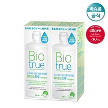 바슈롬 리뉴 바이오트루 500ml 렌즈세척액, 2개