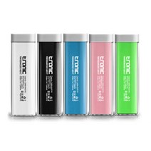 TRONIC 파워뱅크 2600mAh 휴대용 보조배터리, 그린