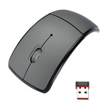 캐드마우스 무소음 Arc 2.4G 무선 접이식 마우스 USB 수신기 게임 컴퓨터 노트북 액세서리, 09 NO.7, 한개옵션1