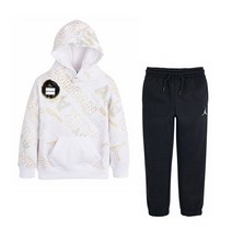 [조던주니어] FL홀리데이샤인 후드세트 (140-170) N224SW318P PT316P 조던주니어 기모 트레이닝복