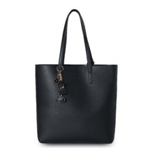 남여공용 베이직 심플 쇼퍼백+파우치포함(2컬러) 여성 20대 30대 버킷 후반