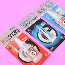 초강력 본드 순간접착제 제거제 수퍼 313N 실리콘 에폭시 접착 윤활제 다목적 플라스틱 나무 유리, 순간접착제 313N