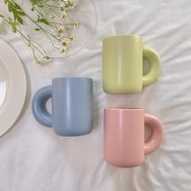 귀여운 커피잔 네스프레소 머그컵 270ml 3컬러, 그린