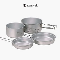 스노우피크 티타늄 코펠 퍼스널 쿠커 세트 (Snow Peak) SCS-020T