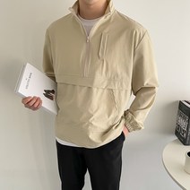 남녀공용 스판 반집업 아노락 (5COLOR)