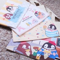 페페리코 컬러코드 포켓 에코백 국내 캐릭터 정품