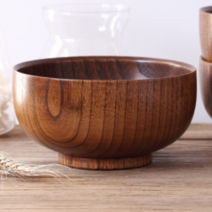 우드 옻칠 볼 (3 사이즈), 소, 3개