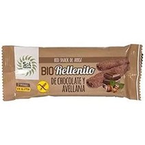 솔내츄럴 쌀스낵 초콜릿 헤이즐넛 25g SOLNATURAL Rellenito Snack de Arroz con Chocolate, 1팩
