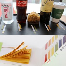 pH시험지 리트머스 종이 산도테스트 측정종이 미니북 80매, 상세페이지 참조