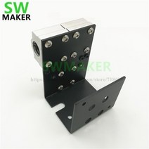 Reprap 3D 프린터 Prusa i3 Anet A8 A8 pl MK8 압출기 용 올 메탈 X 캐리지 45mm 로드 거리, LM8UU block version