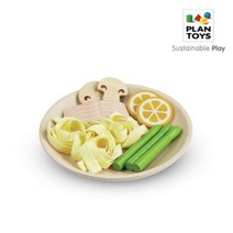 플랜토이즈 원목장난감 주방놀이 연어 파스타세트 3613, 단품