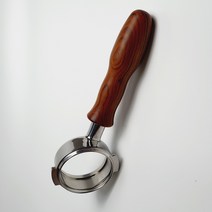 [바스켓 포함] 시모넬리 빅토리아 아르두이노 바텀리스 포터필터 58mm, 2. 로즈월넛(바스켓 포함)