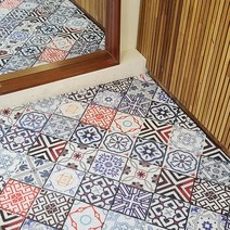 타일시공 한것같은 폭신한 홈아트 DIY 패턴 코일매트 현관 베란다 다용도실 집꾸미기, 뉴11, 1개