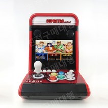 레트로게임기 클래식 고전게임 추억의게임기 오락기 게임기, 빨간색