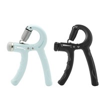 강도조절 무소음 손악력기 완력기 압력기 블랙+블루 2P 1세트, 블랙1p+블루1p
