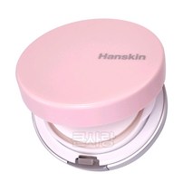 한스킨 핑크 물밤 톤업 팩트(수분 톤업 생기 물밤), 15g