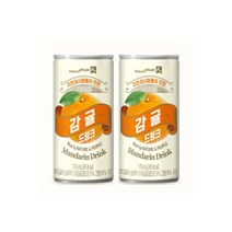 제주감귤 드링크 과즙음료 175mlx30캔+30캔(총60캔), 제주감귤 드링크 과즙음료 175ml