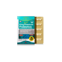 킹프리미엄프로바이오틱스 생유산균 500mg x 60캡슐