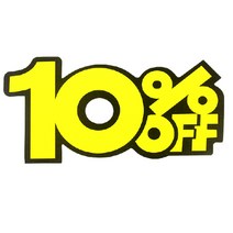 쇼카드 마트 진열대 손글씨 상품 홍보 시장 과일 10프로 광고스티커 POP쇼카드 할인스티커 할인글씨