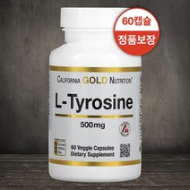 CGN L 티로신 엘 타이로신 도파민 500 mg 60캡슐