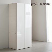 [1만원즉시할인] 장인가구 블랑쉬 800 이불장 옷장 장롱 시스템옷장, 화이트