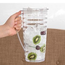 트라이탄 냉장고 물병, 1.7L, 투명