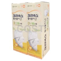 크리넥스 KF80 황사용 마스크 소형 20입 x 2, 2개, 20매입
