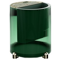 DFMEI 회전칼걸이 철편형 철예 다용도 360° 회전수저통, 가볍고 럭셔리한 회전날 홀더 철편 타입-에메랄드 골드