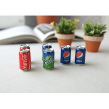 철판이나 냉장고에 붙이는 드링킹 캔 자석 미니어쳐, 펩시콜라