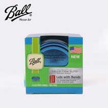볼 메이슨 블루 레귤러 뚜껑 밴드 6p세트, 선택2, 본상품선택